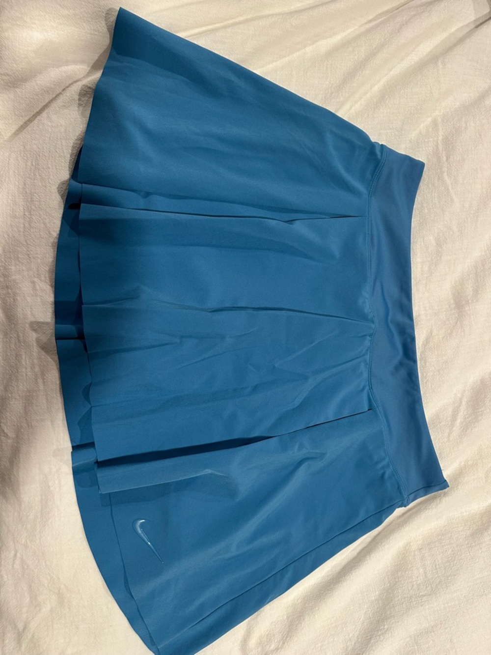 Nike Light Blue Athletic Skort with Built-In Liner